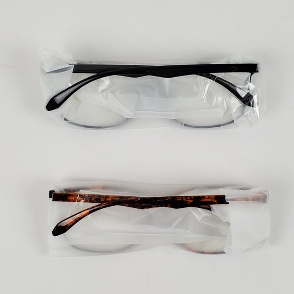 Blue Light Blocking Eye Glasses 2 Pack NWOT Unisex Computer Gaming TV Phones - Picture 5 of 6